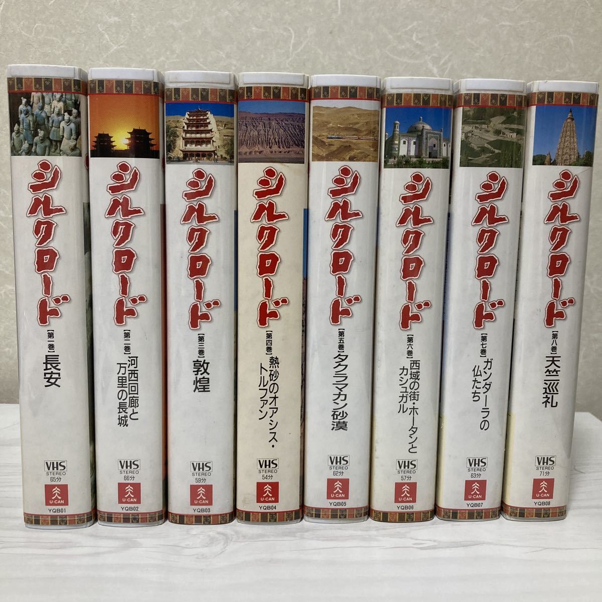 シルクロード ビデオ 全8巻 VHS 中古 マニア向け_画像1