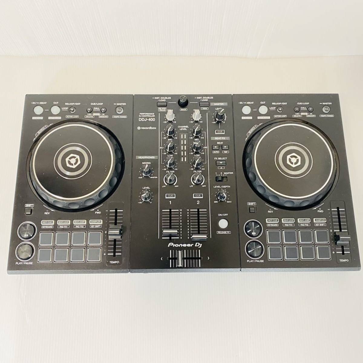 Pioneer パイオニア DDJ-400 DJコントローラー 簡易動作確認 現状品(DJ 本日セール 美品 パイオニア Pioneer DDJ-400 コントローラー DJ機器