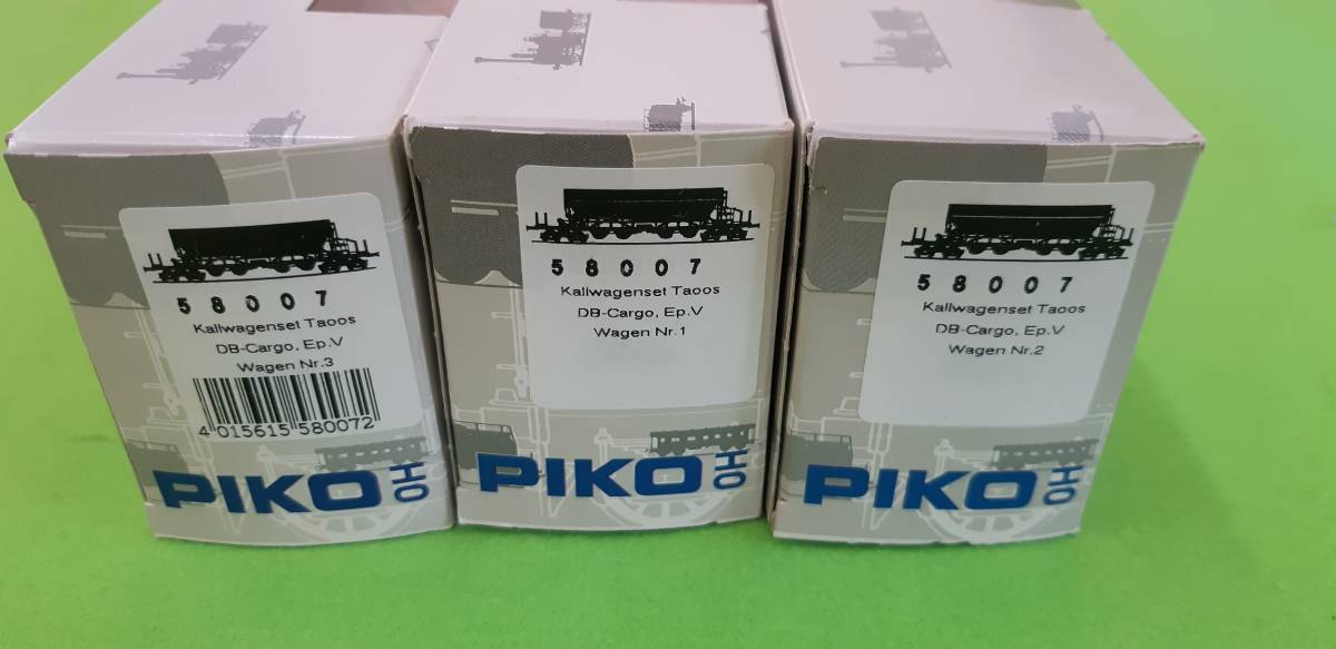 ★★★　PIKO　５８００７　DB Cargo　貨車　３両　★★★_画像2