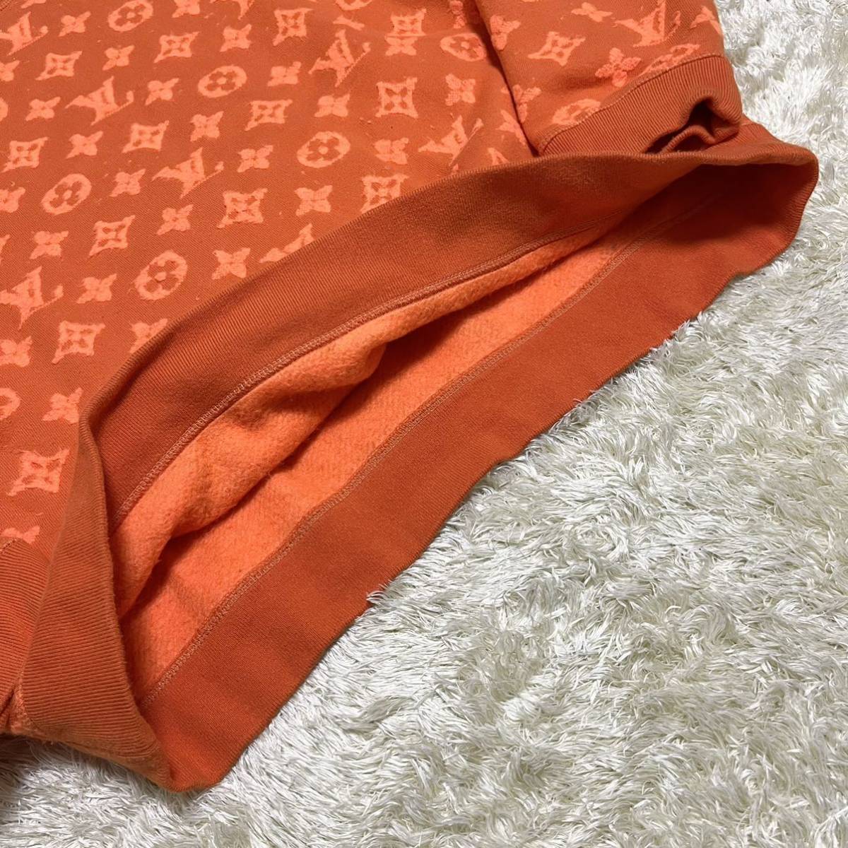 LOUISVUITTON ルイヴィトン スウェット ニット セーター オレンジ