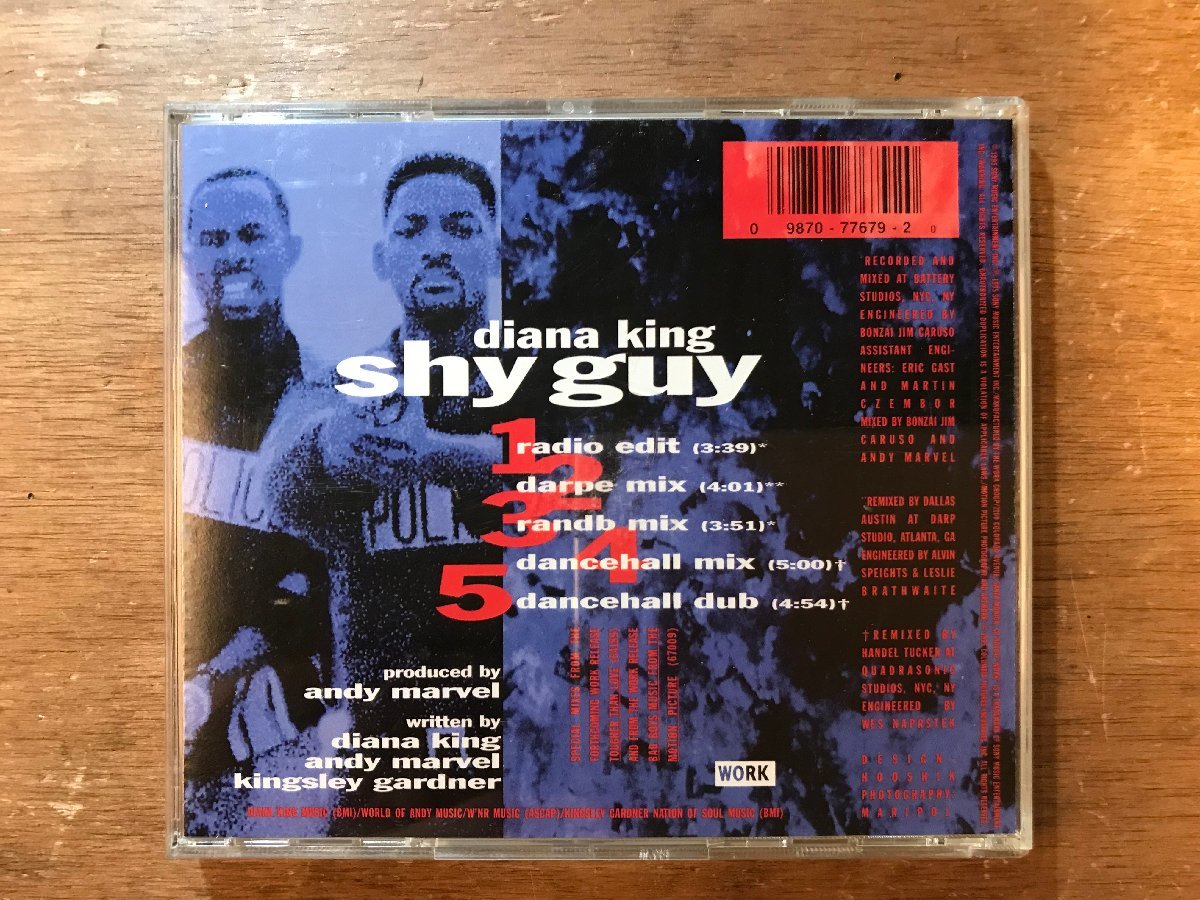 DD-7892 ■送料無料■ ダイアナ・キング shy guy BAD BOYS レゲエ R&B 歌手 CD 音楽 MUSIC /くKOら_画像2