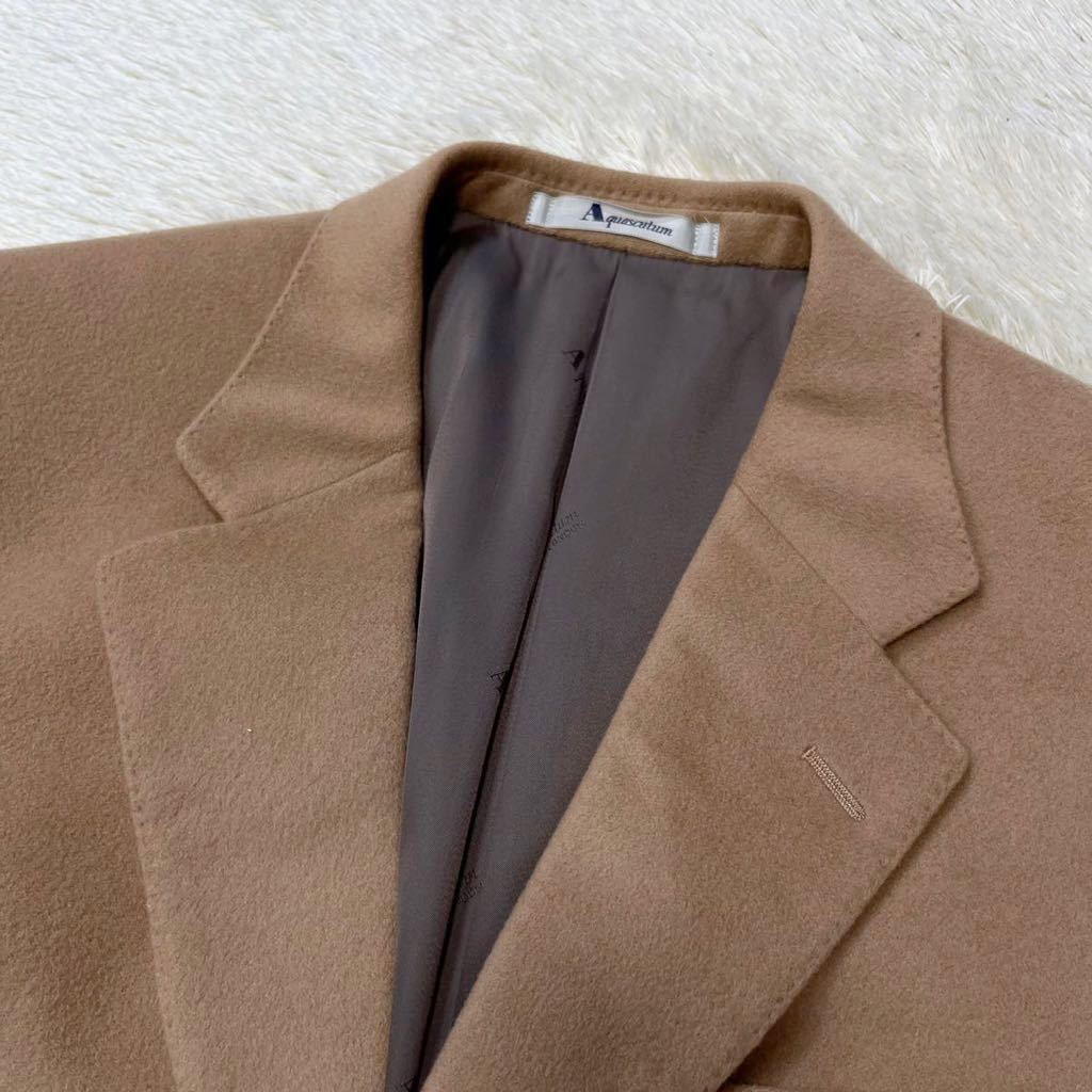 アクアスキュータム【極上のカシミヤ100】Aquascutum テーラード