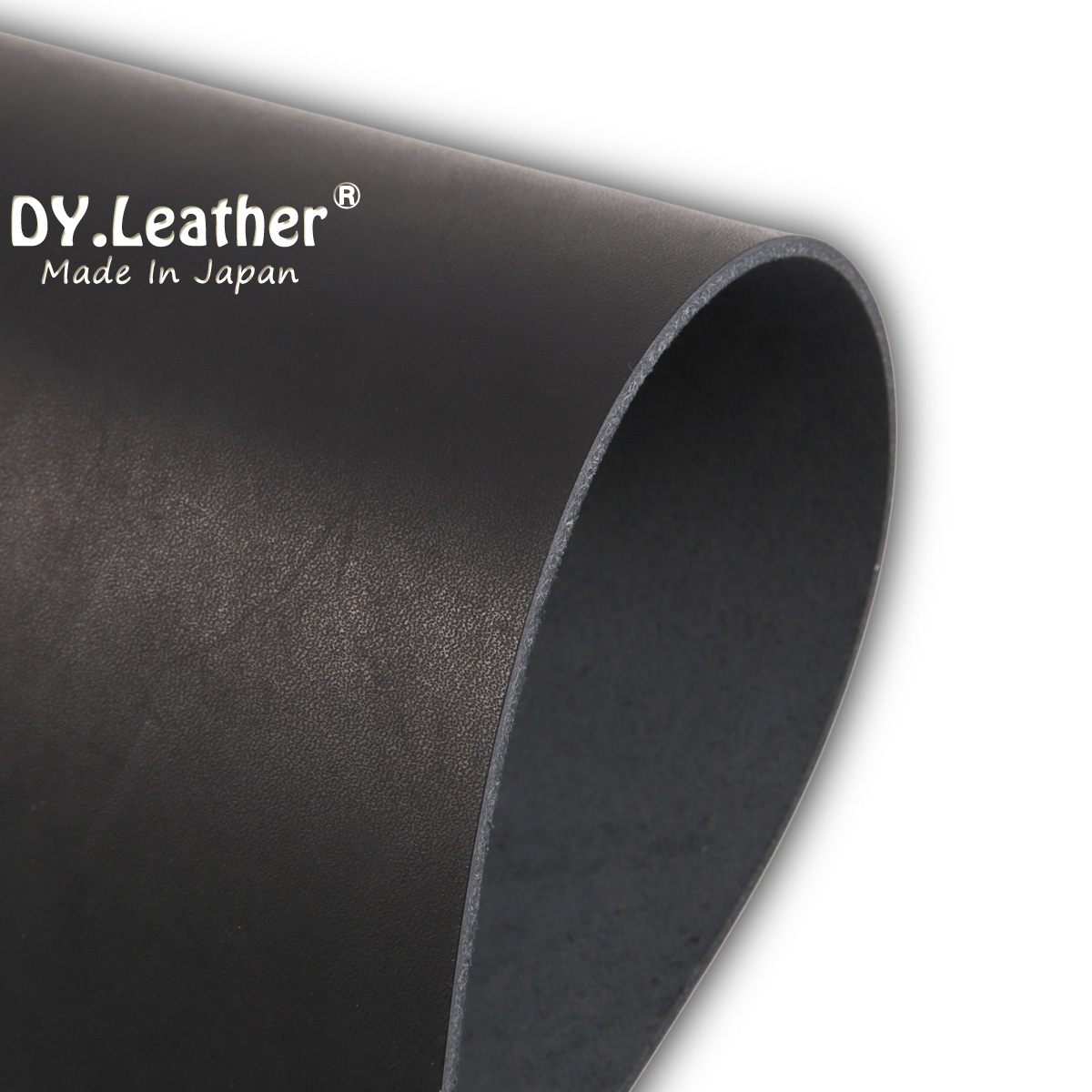 【DY.leather　正品】「A4サイズ/黒品質8/2.0mm」国産新品特価 ヌメ革はぎれきなり　ブラック　タンニンなめし~送料無料~