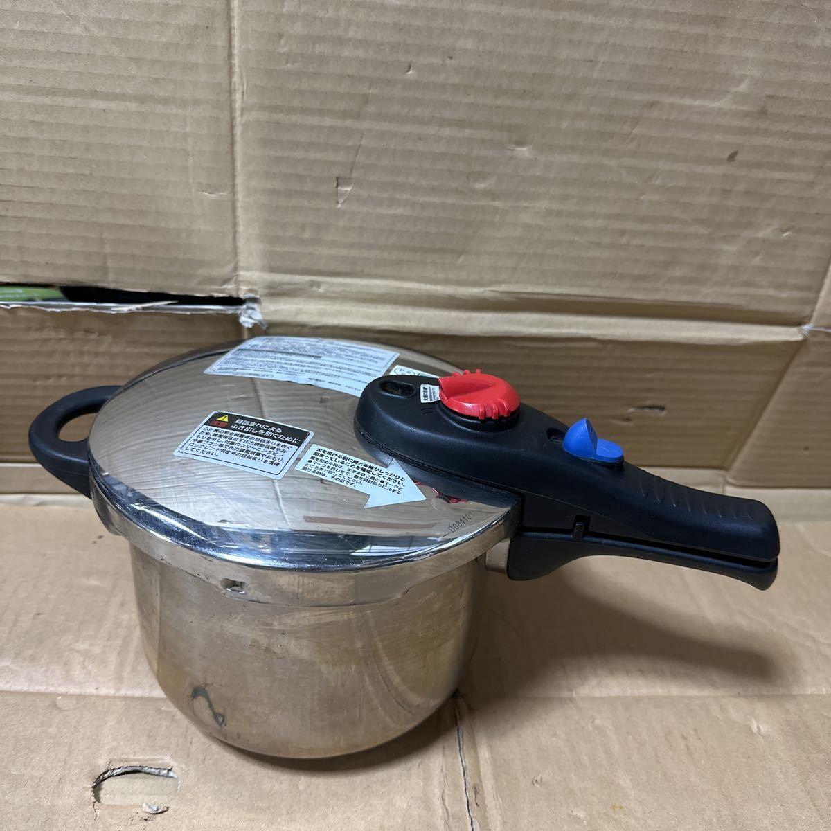 a-3845) pressure cooker / used present condition goods used present condition goods..