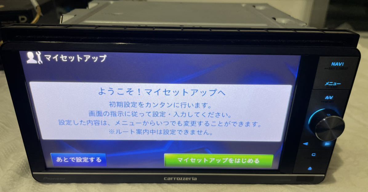 春バーゲン☆特別送料無料! carrozzeria サイバーナビAVIC-ZH0099W品