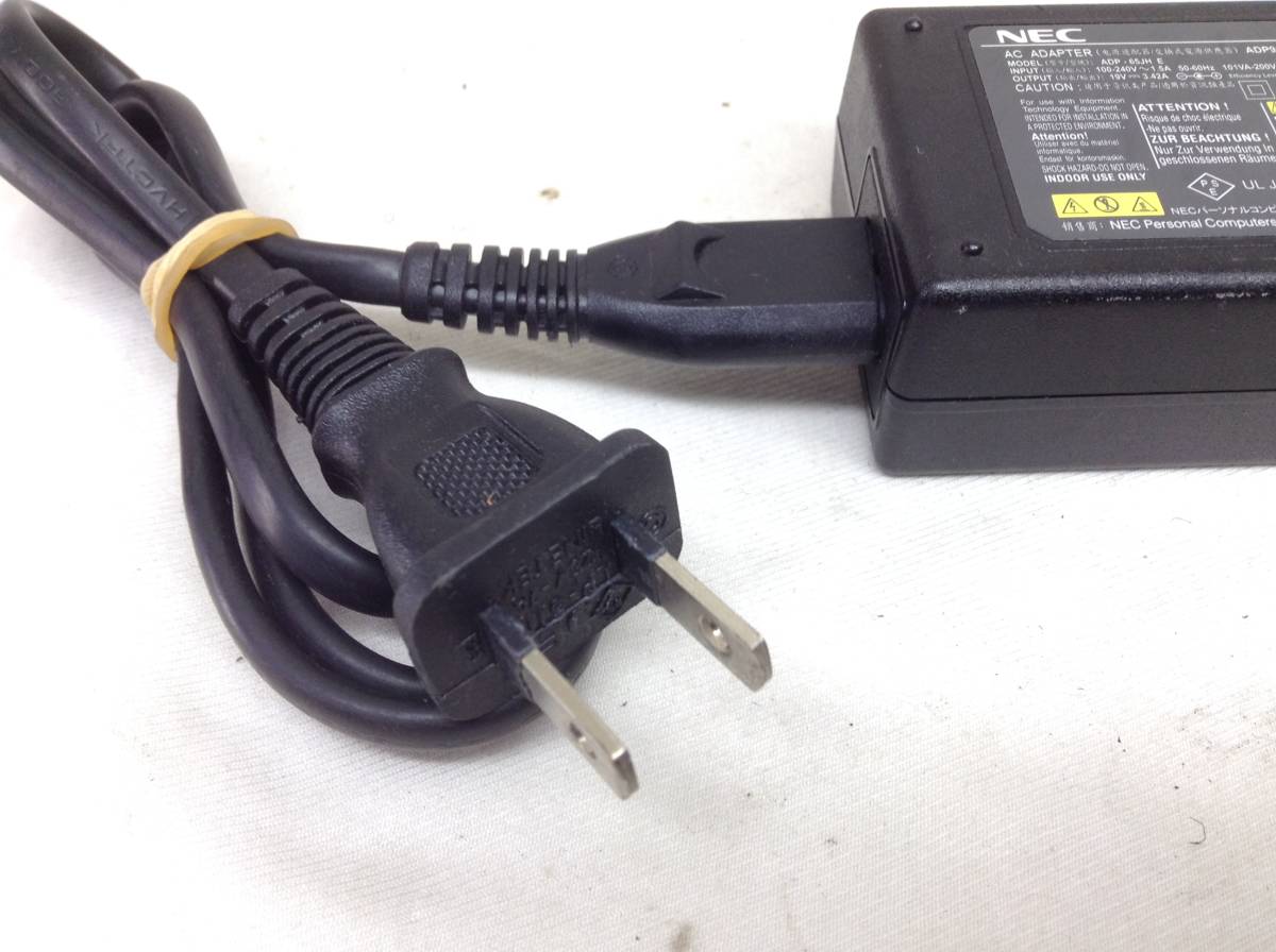 Z-47 NEC made ADP-65JH E specification 20V 3.42A Note PC for AC adaptor prompt decision goods 