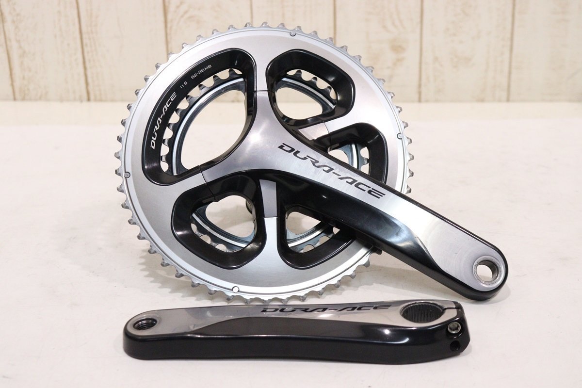 ☆SHIMANO シマノ FC-9000 DURA-ACE 170mm 52-36T 2x11s クランク