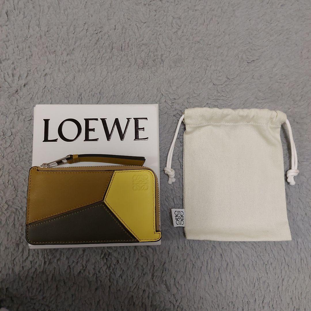 美品 (LOEWE ロエベ パズル カードケース コインケース フラグメント