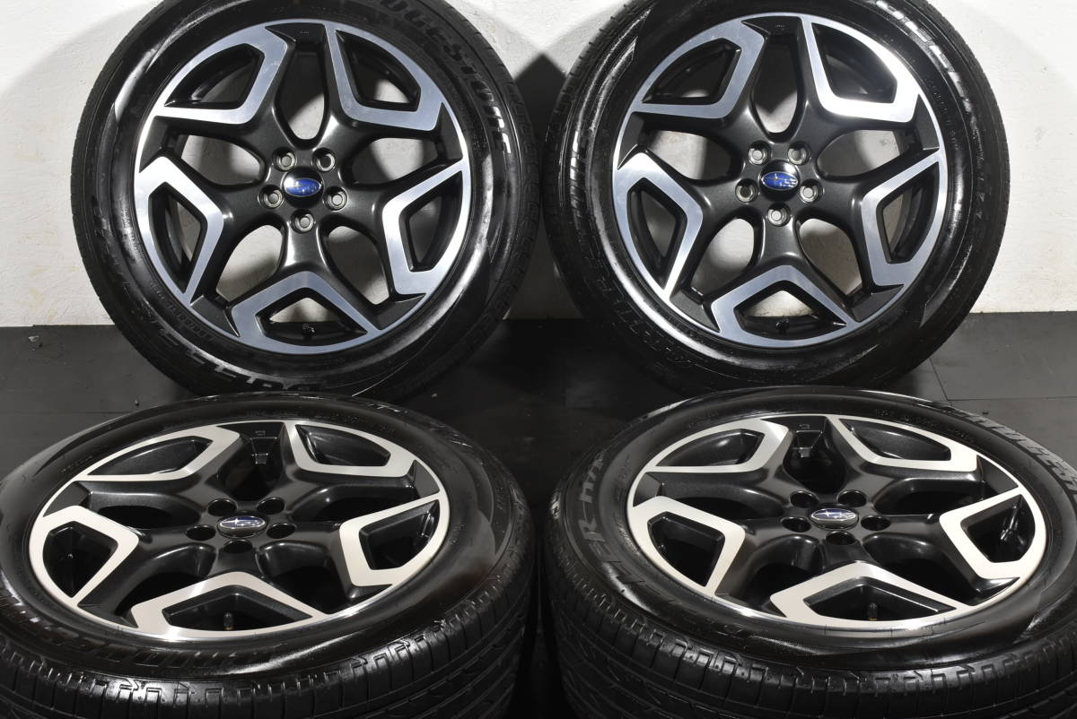 日本製】 純正 XV GT7 ☆スバル 18インチ☆PCD100 SPORT☆225/55R18