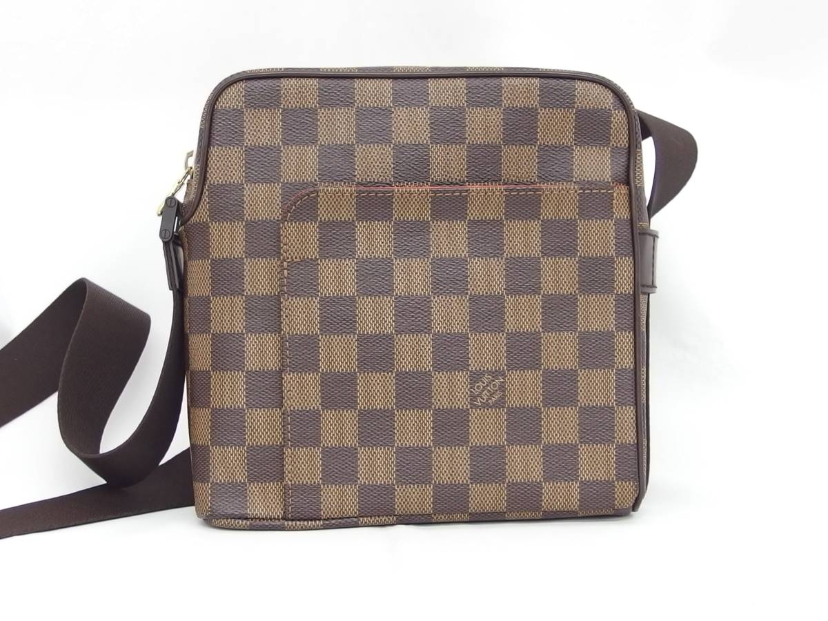 美品☆LOUIS VUITTON ルイヴィトン ダミエ オラフPM N41442 ショルダー