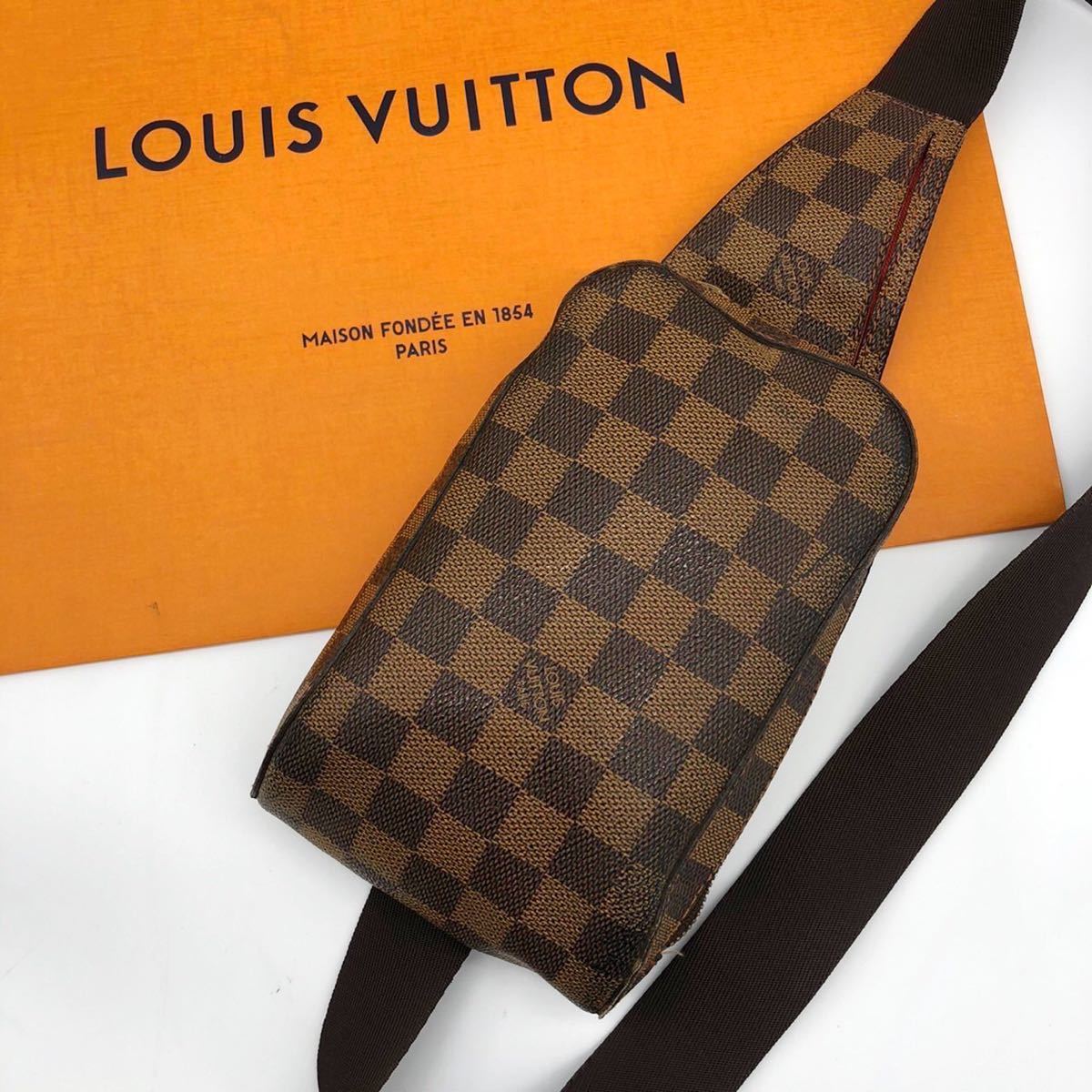 1円〜【極美品】 LOUIS VUITTON ルイヴィトン ダミエ ジェロニモス