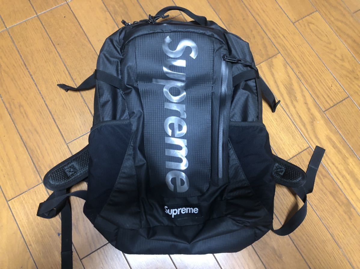 Supreme 21ss Backpack シュプリーム バックパック リュック BLACK