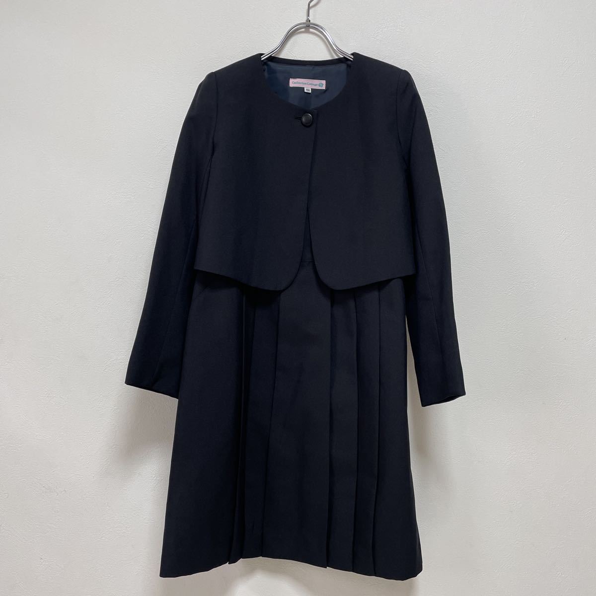 Catherine Cottage Katharine kote-ji graduation ceremony woman . clothes . examination interview type . formal bolero One-piece dark blue size 150 unused 