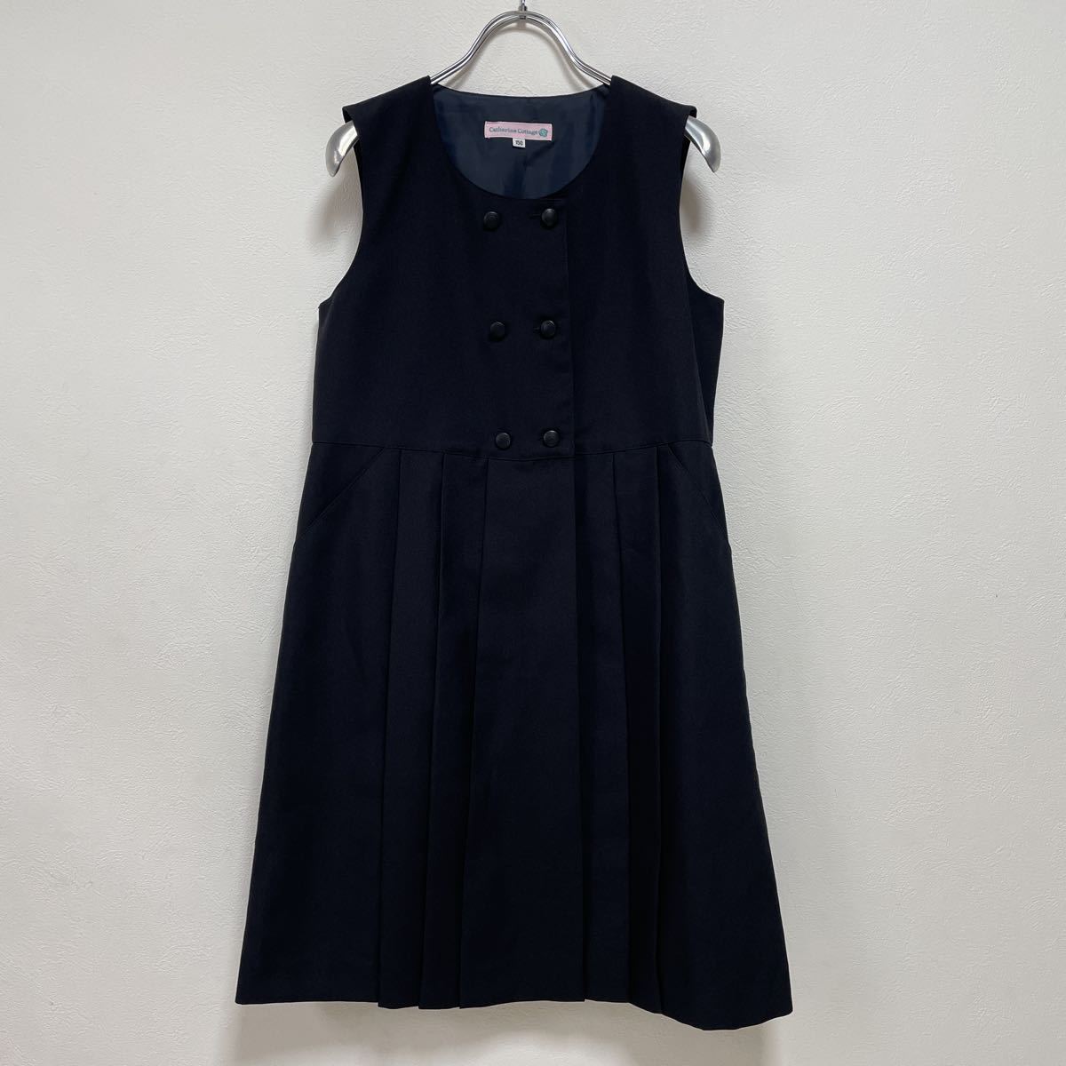 Catherine Cottage Katharine kote-ji graduation ceremony woman . clothes . examination interview type . formal bolero One-piece dark blue size 150 unused 