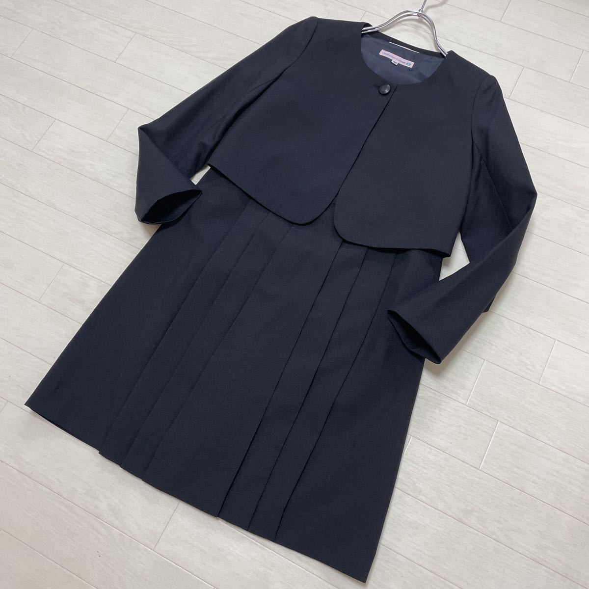 Catherine Cottage Katharine kote-ji graduation ceremony woman . clothes . examination interview type . formal bolero One-piece dark blue size 150 unused 