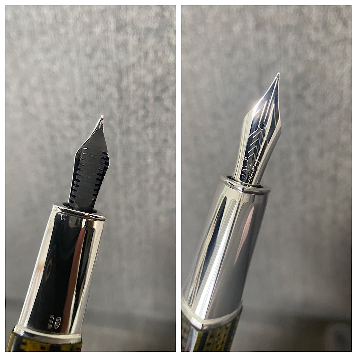OMAS オマス 万年筆 スターリングシルバー 925 ペン先18K WG www.lram