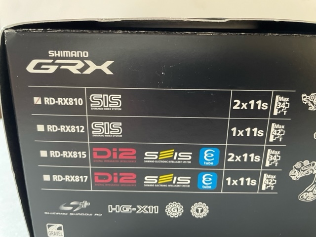 シマノ、GRX、RD-RX810、未使用品 - coastalcareeracademy.com