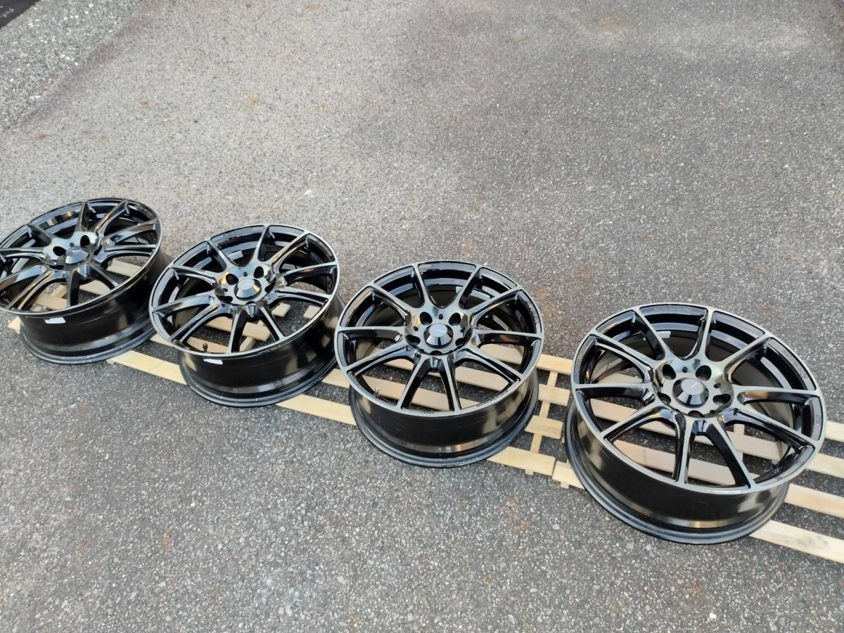 ウェッズスポーツ SA25R 17インチ 114.3 5穴 7.0J インセット40 4本  スイフトスポーツ等
