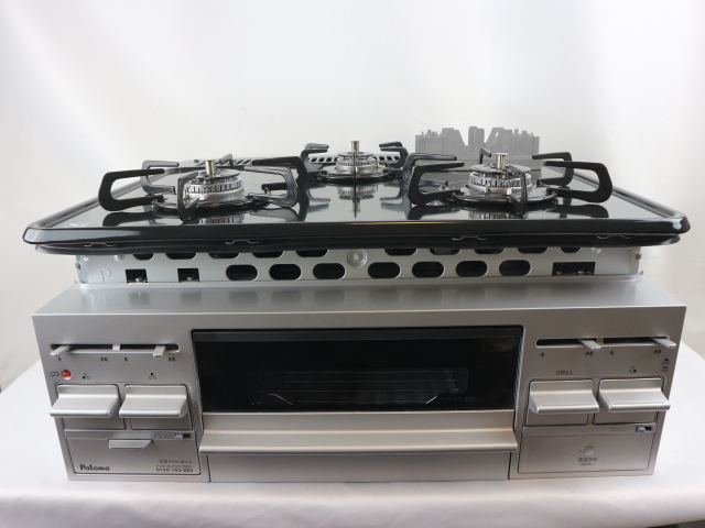 訳ありセール 格安) ガスビルトインコンロ パロマ PKD-N36S LPガス用