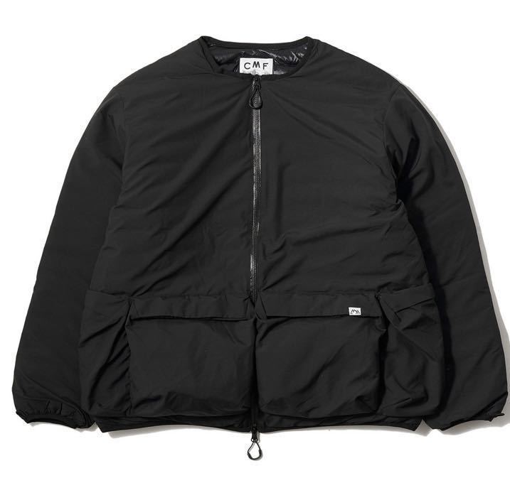 希少　送料込　COMFY OUTDOOR GARMENT コムフィアウトドアガーメント　PUFF CREW DOWN パフクルーダウン　黒ブラック　ダウンジャケット