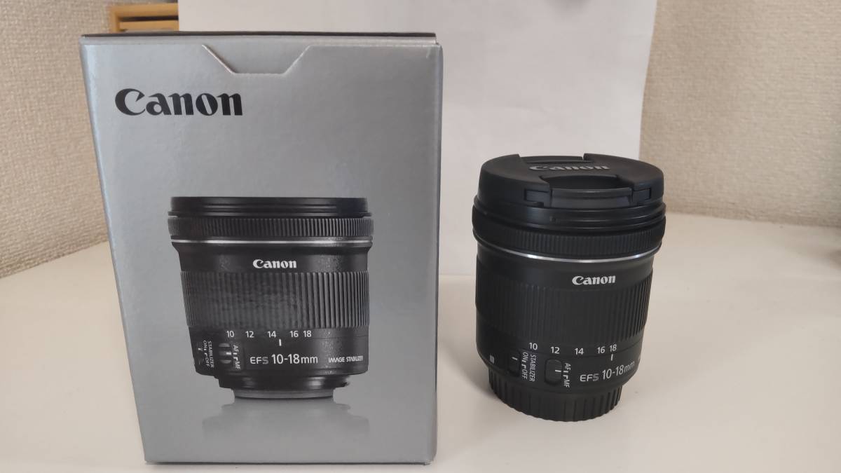 Canon 超広角ズームレンズ EF-S10-18mm F4.5-5.6 IS STM APS-C対応(キヤノン)｜売買されたオークション情報