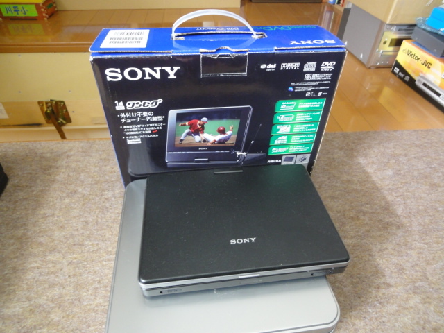 [SONY] 1 SEG имеется 8 type DVD плеер DVP-FX860DT рабочий товар 