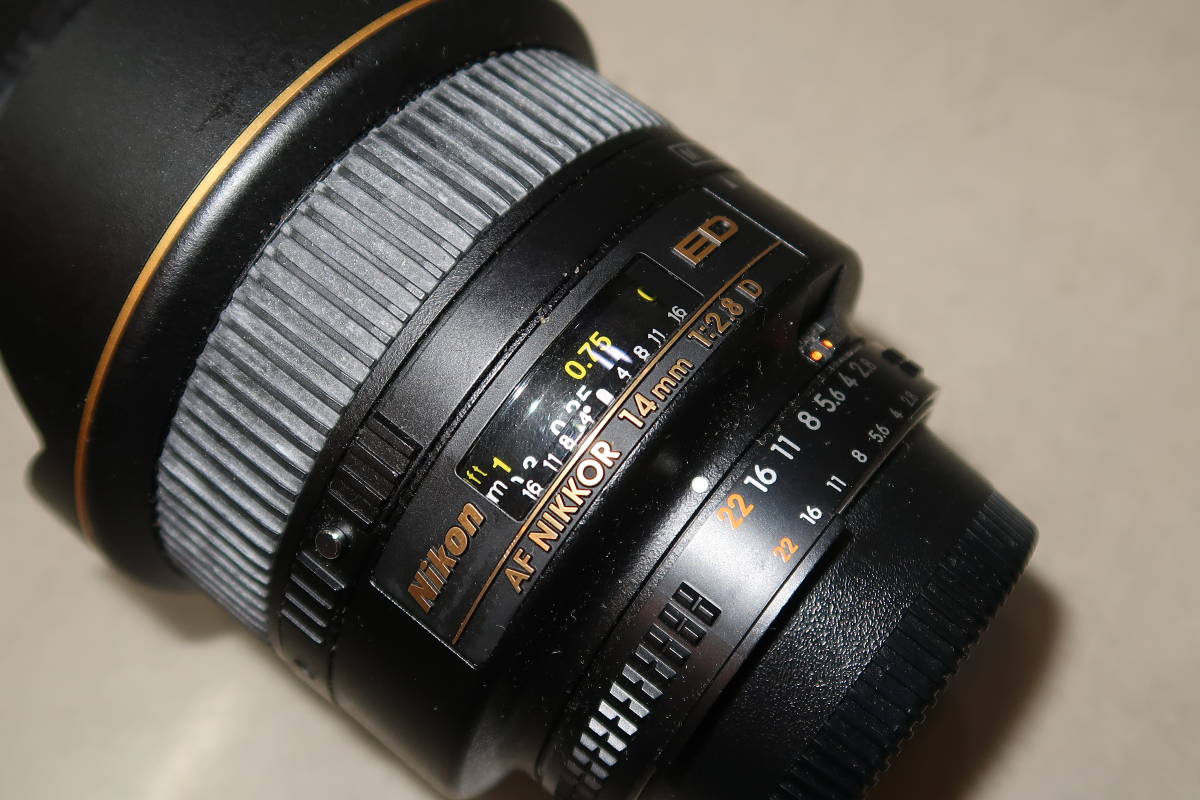 □□Nikon ニコン AF NIKKOR 14mm F2.8D ED□□ | transparencia