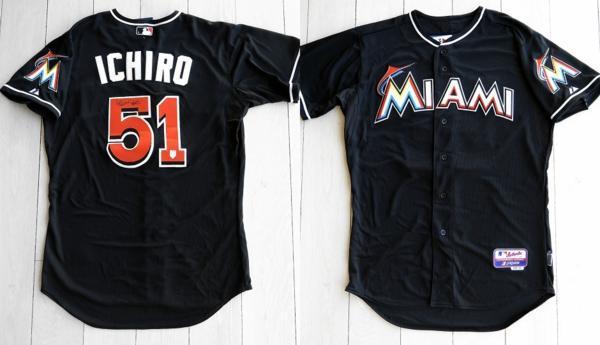 [MS]ichi low autograph autograph #51ma- Lynn z( black ) official jersey -! authentic * uniform inspection ) large . sho flat 