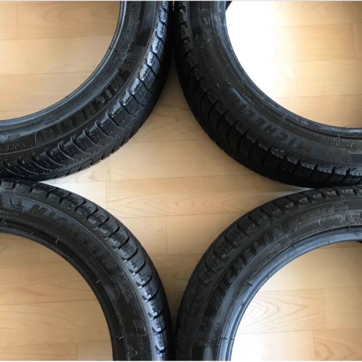 ■優良品■ミシュラン MICHELIN『X-ICE3＋』215/45r17 18年〜19年製 約8分山 スタッドレス 送料無料！