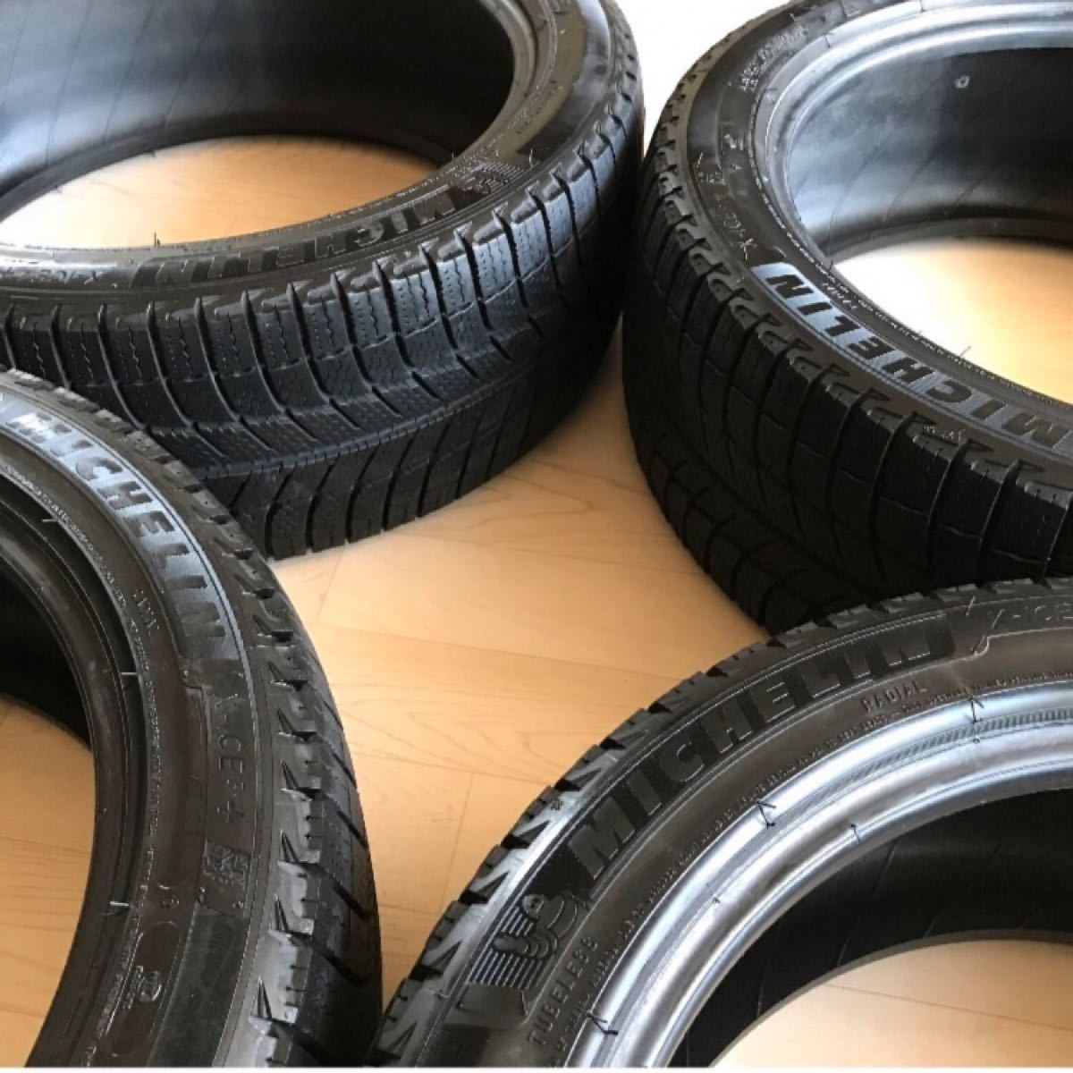 ■優良品■ミシュラン MICHELIN『X-ICE3＋』215/45r17 18年〜19年製 約8分山 スタッドレス 送料無料！