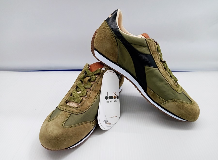【即発送可能】 下松)【美品】 diadora HERITAGE ディアドラヘリテージ スニーカー オリーブ 170645D 26.5cm ◆N2210050 JK17B 26.5cm 【即発送可能】 下松)【美品】 diadora HERITAGE ディアドラヘリテージ スニーカー オリーブ 170645D 26.5cm ◆N2210050 JK17B 26.5cm