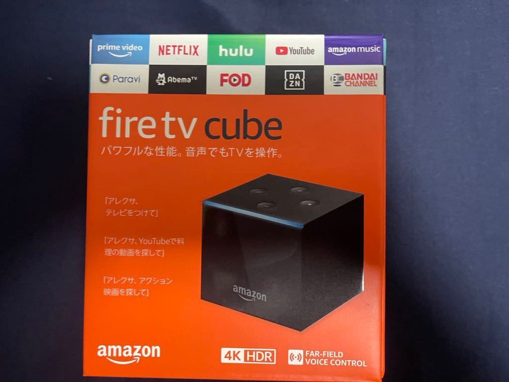 1000円スタート Fire TV Cube 第2世代 - 4K HDR対応 Alexa対応音声認識 