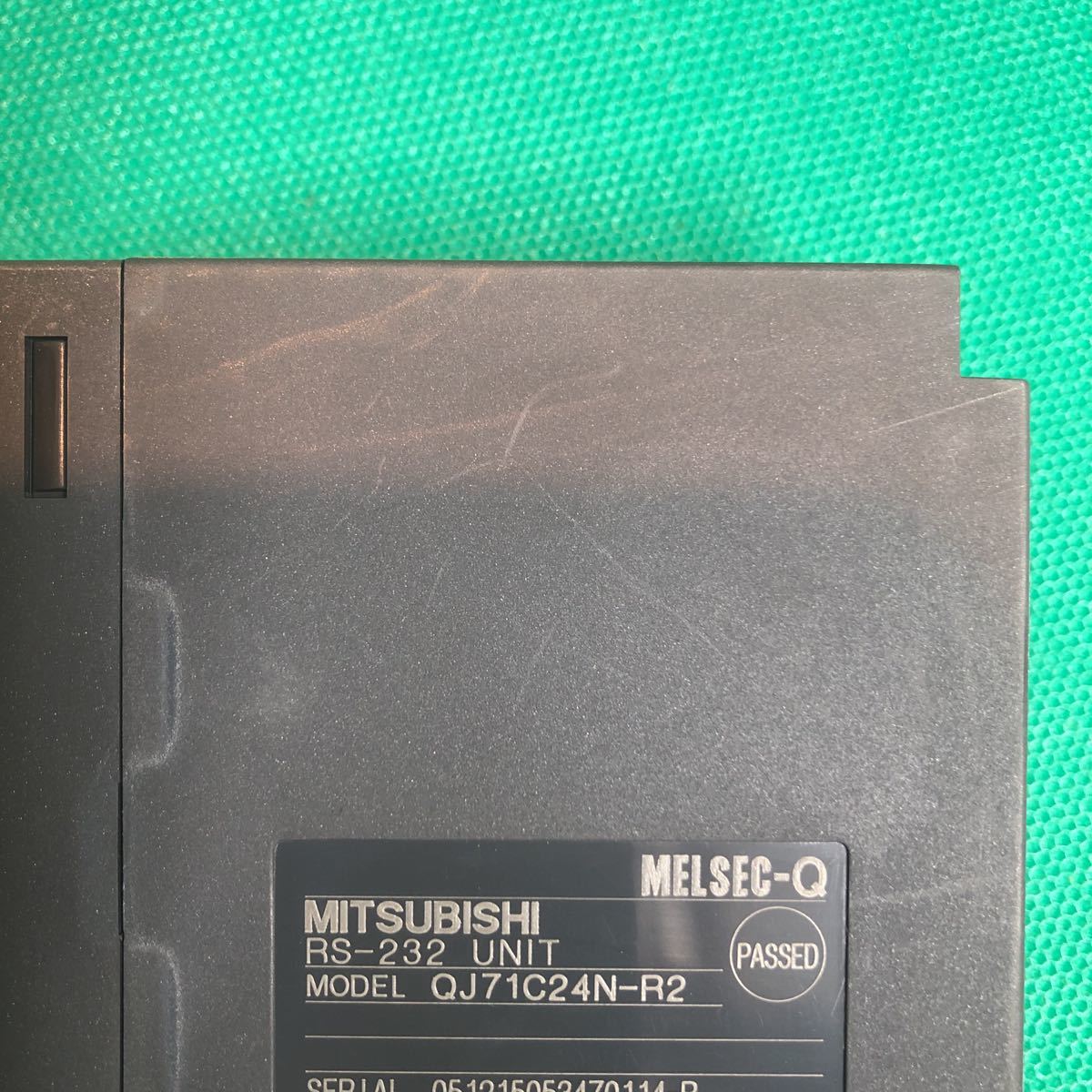 動作確認品　中古 三菱電機 シーケンサ MELSEC-Q RS-232 ユニット QJ71C24N-R2 09745_画像2