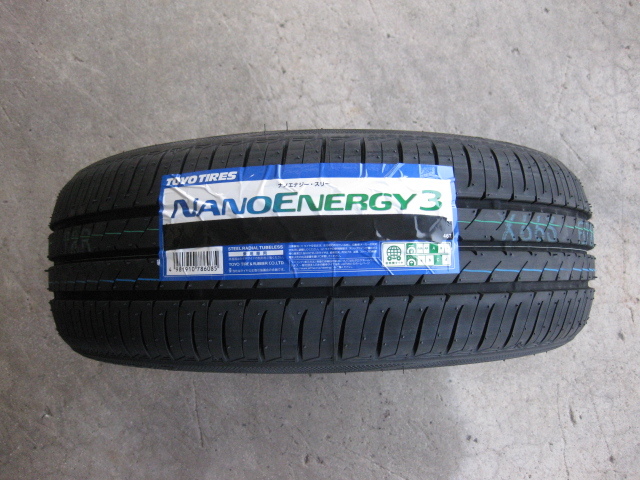 送料込!数量限定特価 TOYO ナノエナジー3 155/65R14 日本製 新品 4