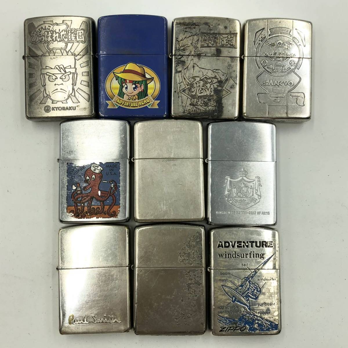 評判 Zippo zippo ジッポー 箱なし ポールスミス savingssafari.com