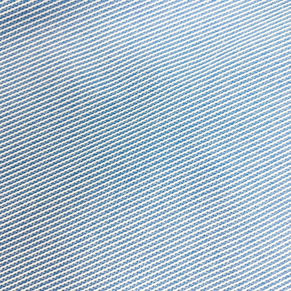 【新品】MU SPORTS エムユースポーツ ハーフジップ半袖Tシャツ ボーダー柄 ブルー系 48 [240001789693] ゴルフウェア メンズ_画像5