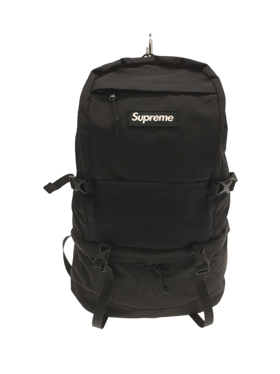 Supreme◇リュック/ナイロン/BLK sariater-hotel.com