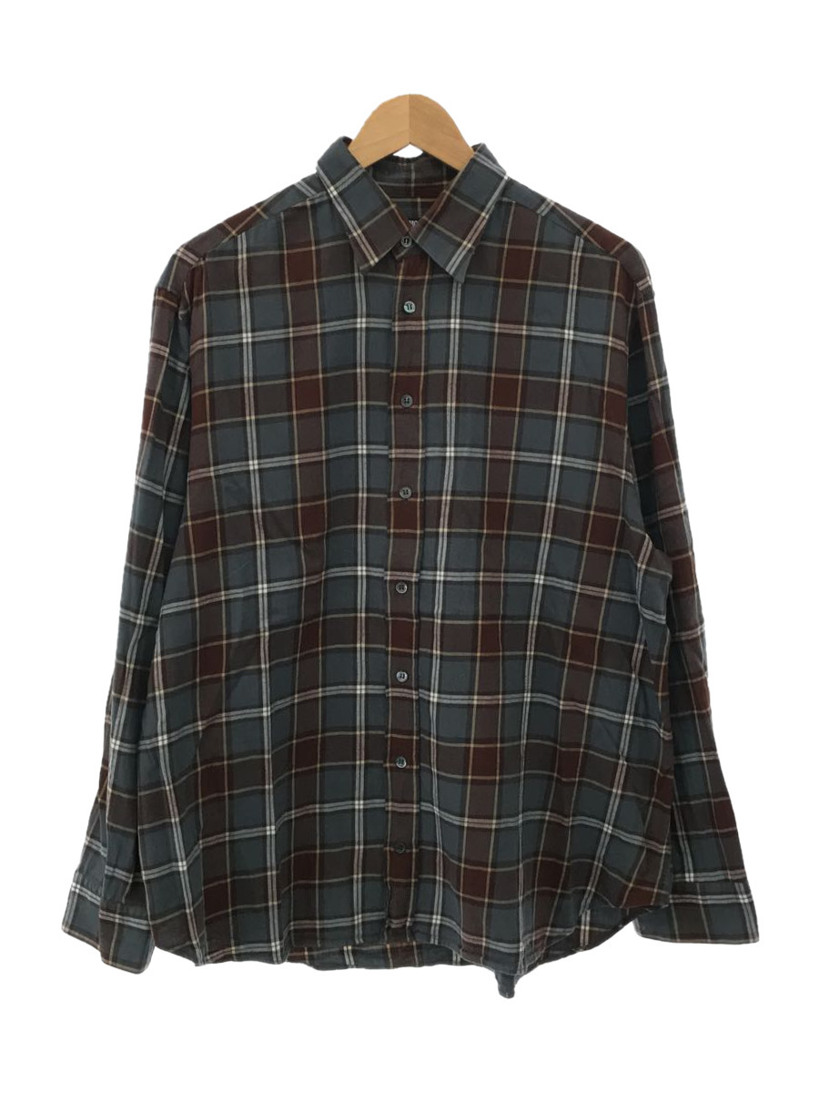 RAF SIMONS◇長袖シャツ/44/コットン/マルチカラー/20AW/Big fit shirt