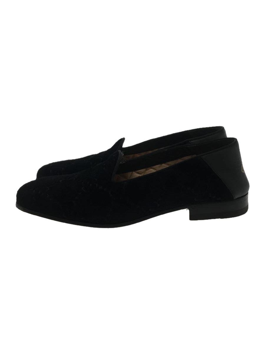 GUCCI◇GG柄ベロアスリッポン/UK5.5/BLK/ベロア lp2m.ustjogja.ac.id