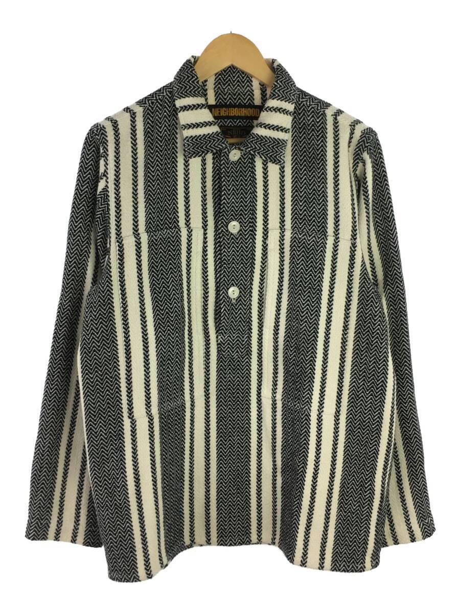 NEIGHBORHOOD◇18AW/MEX.PULL/C-SHIRT.LS/長袖シャツ/S/コットン/IVO