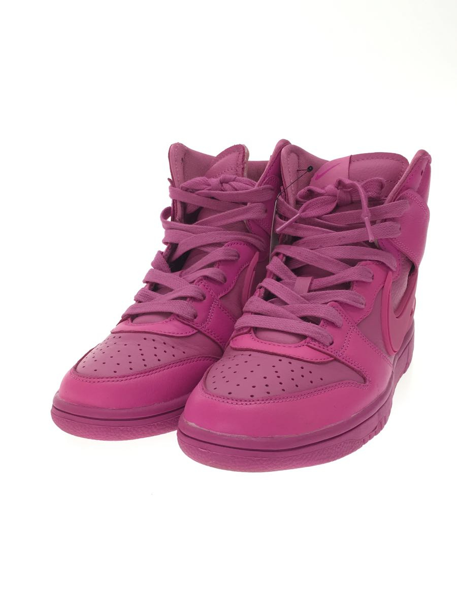 NIKE◇×AMBUSH/DUNK HIGH/ハイカットスニーカー/25cm/PNK/CU7544-600
