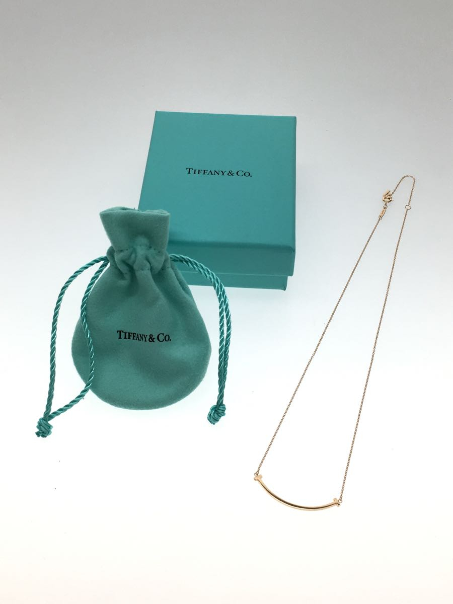 TIFFANY&Co.◇ティファニーT/スマイルペンダント/イエローゴールド