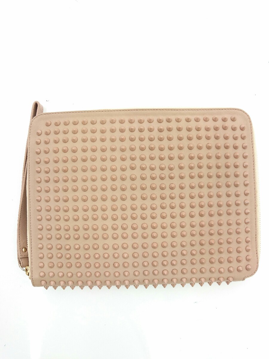Christian Louboutin◇小物/-/キャメル/無地 sariater-hotel.com