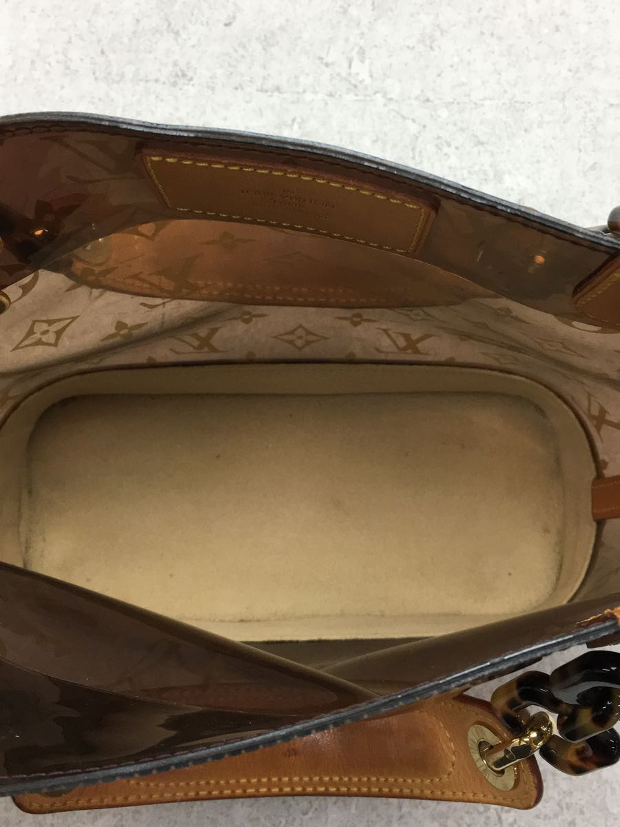 LOUIS VUITTON◇カバアンブルMM_モノグラム・ビニール_BRW/PVC