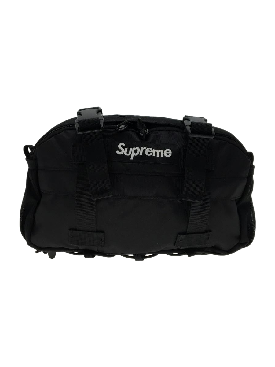 Supreme◇19AW/WAIST BAG/ウエストバッグ/CORDURA/ブラック lp2m