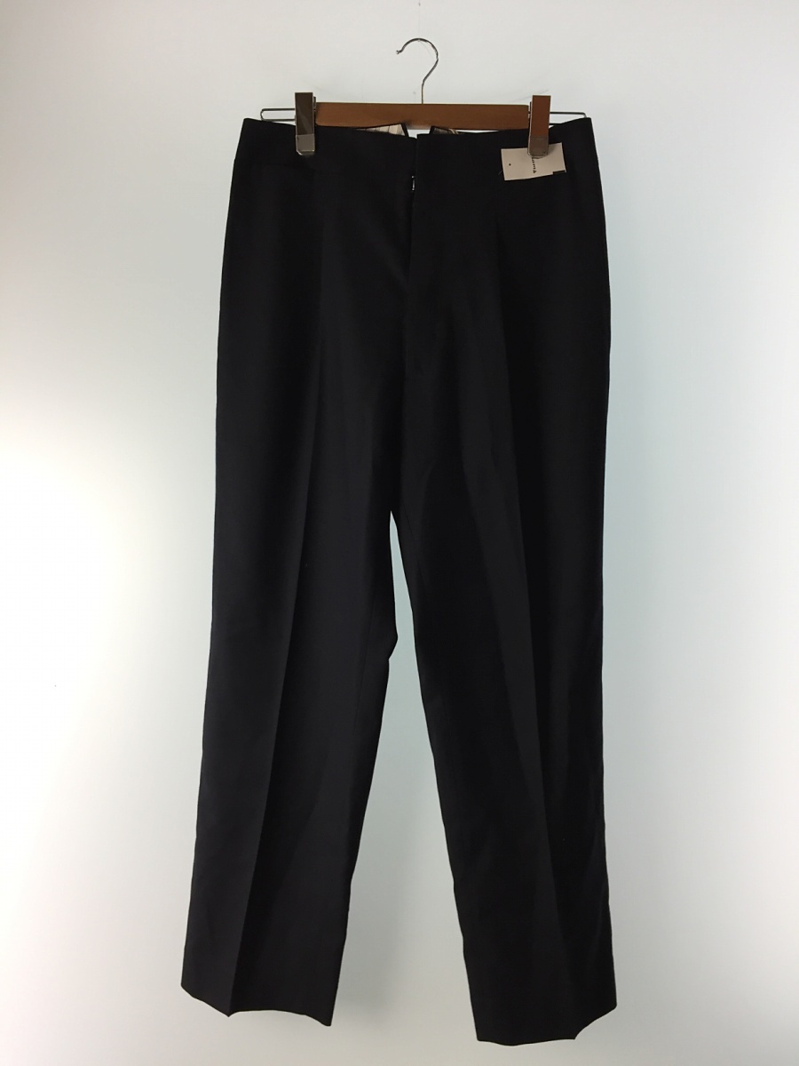 Maison Margiela◇19AW/シンチバック/スラックスパンツ/42/ネイビー/紺