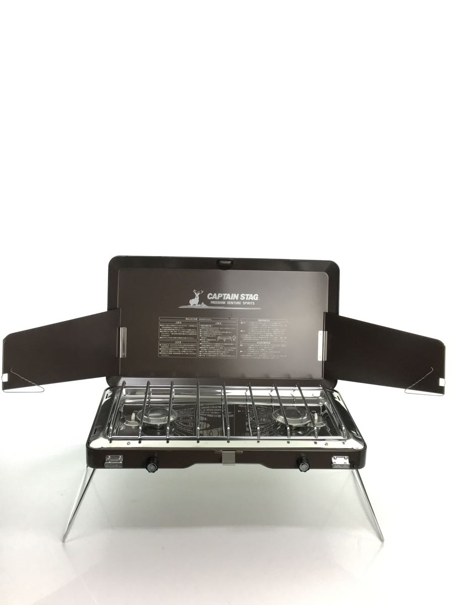 CAPTAIN STAG◇バーナー ストークス ガスツーバーナーコンロ M-8808