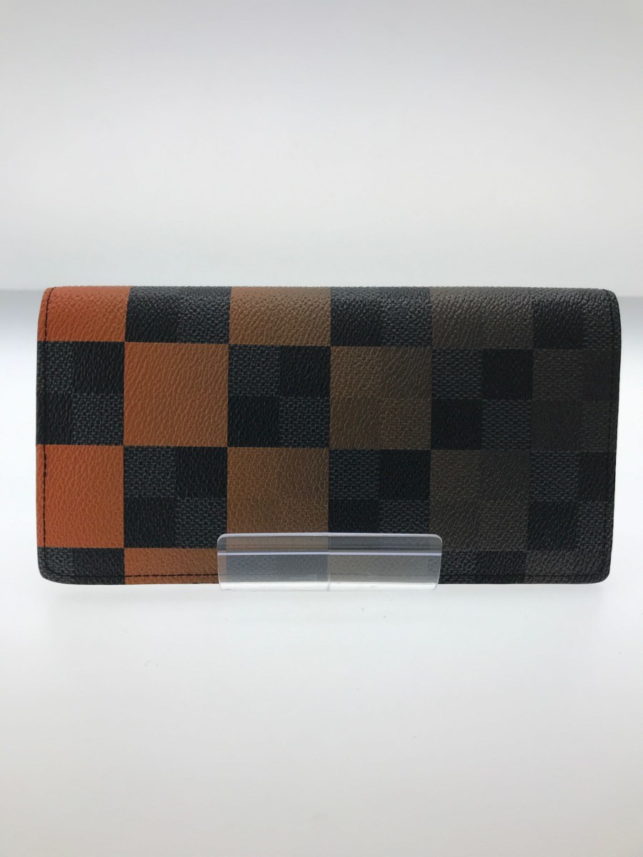 LOUIS VUITTON◇ポルトフォイユ・ブラザNM/2020年モデル/長財布/レザー