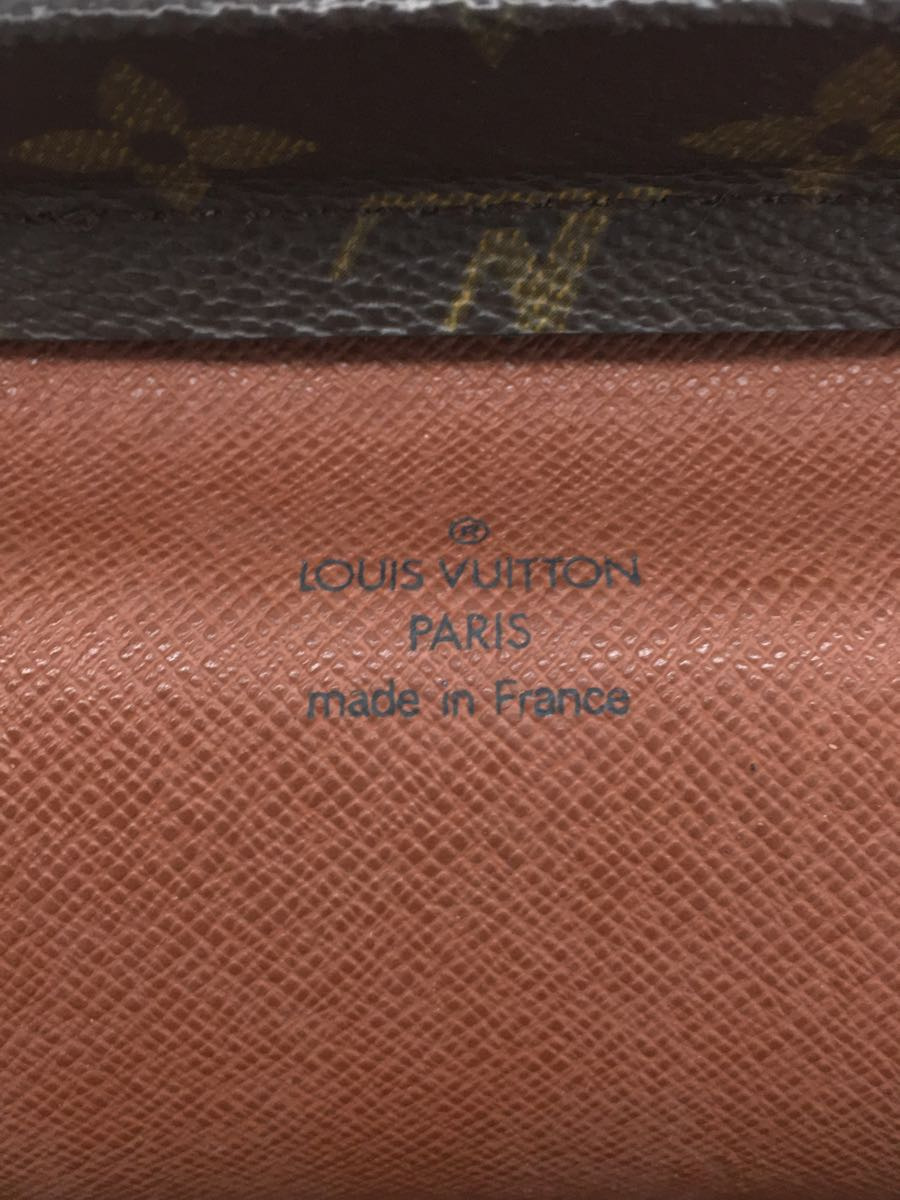 LOUIS VUITTON◇セルヴィエットフェルモアール_モノグラム_BRW/PVC/BRW