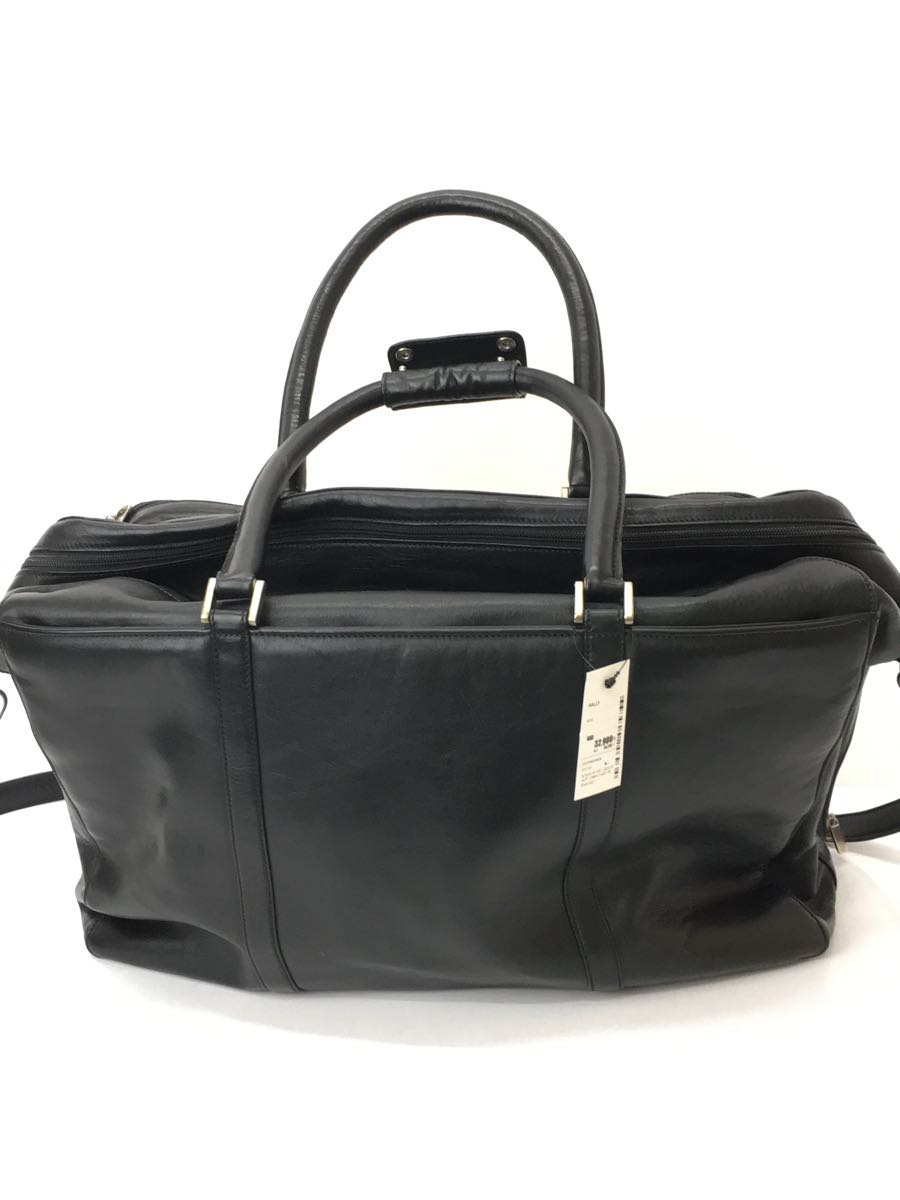 BALLY◇オールレザー/2WAY/ショルダー付/ボストンバッグ/レザー